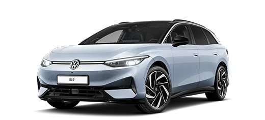 VW ID.7 Tourer luskasto srebrne barve