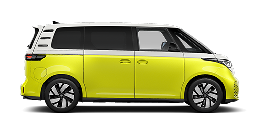 VW ID.  Buzz dvobarven s strani