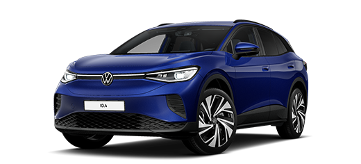 VW ID.4 senčno modre barve