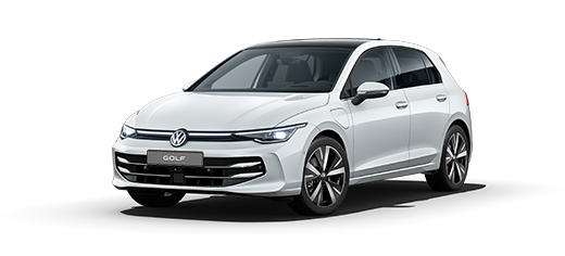 VW Golf bele barve
